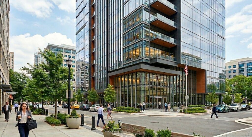 Office building representing commercial umbrella insurance coverage in Colorado Springs