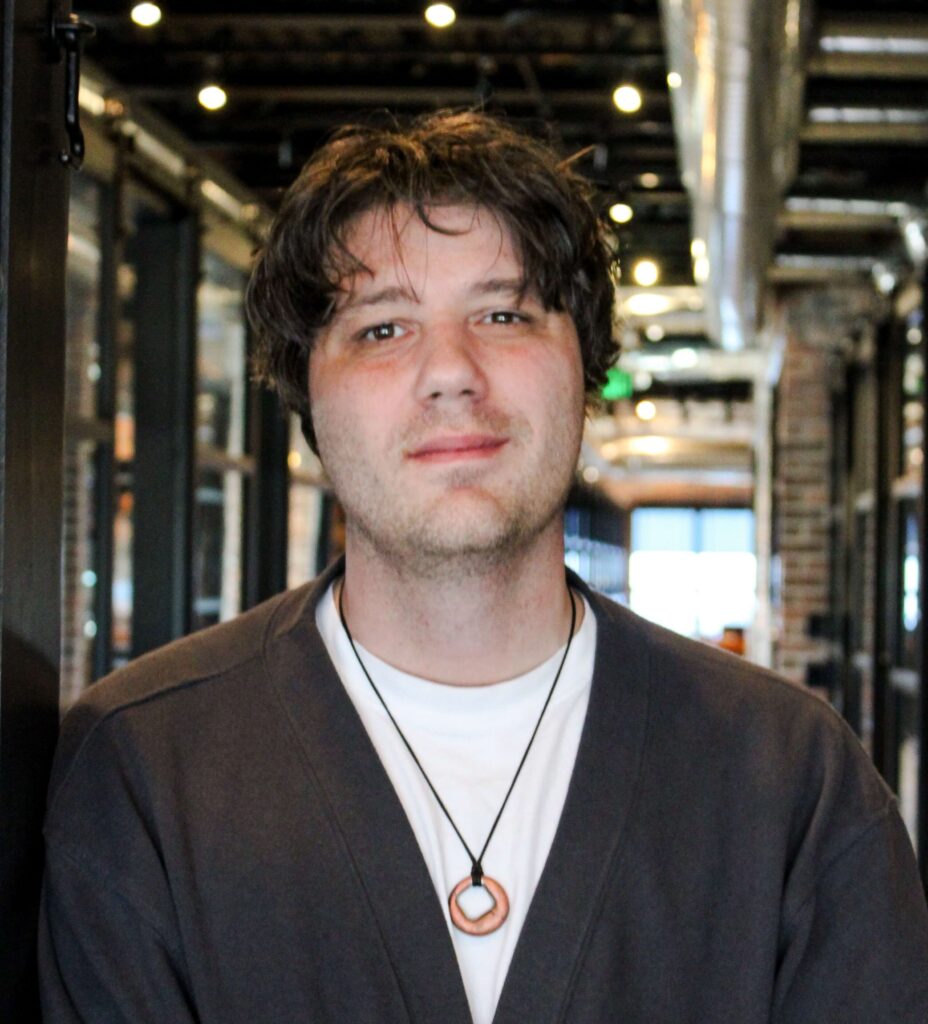 A photo of junior account manager Keegan MacDonald